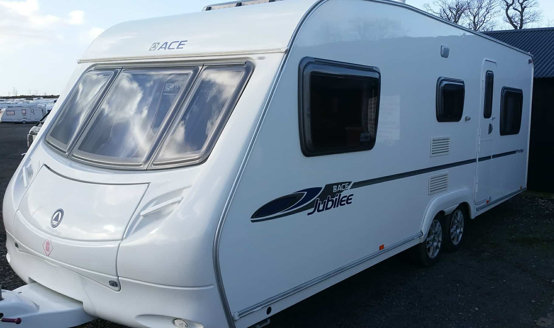 After Caravan Polishing - Showroom Shine Restored to GRP and Paintwork Mirror Like Finish After Caravan Polishing - Showroom Shine Restored to GRP and Paintwork Mirror Like Finish